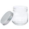 Square Glass Jar With Twist Lid, 170ml