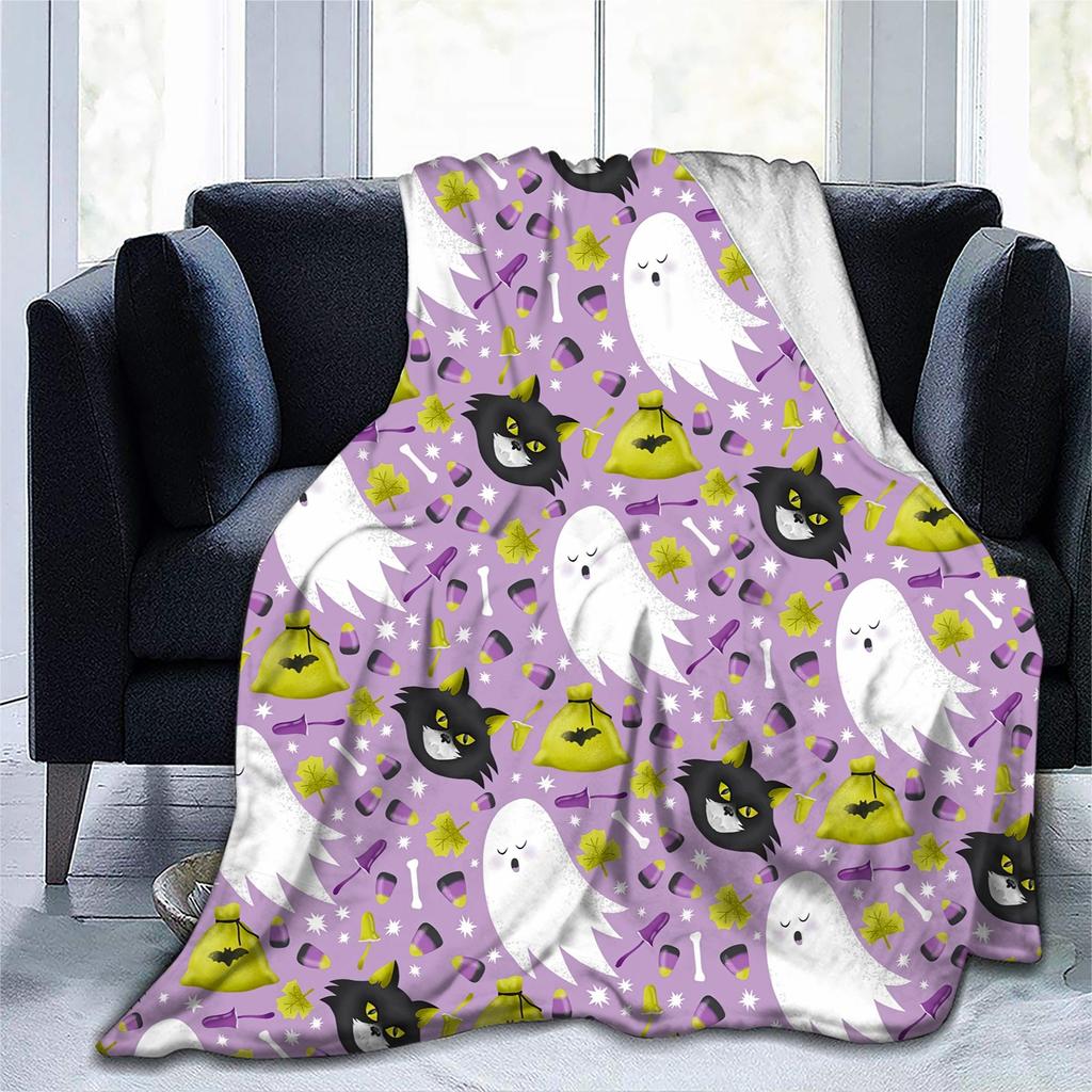 Halloween Print Blanket