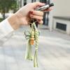 Tassel Braided Keychain Countryside Style Bag Pendant Handmade Woven Keychain  Bag Decoration