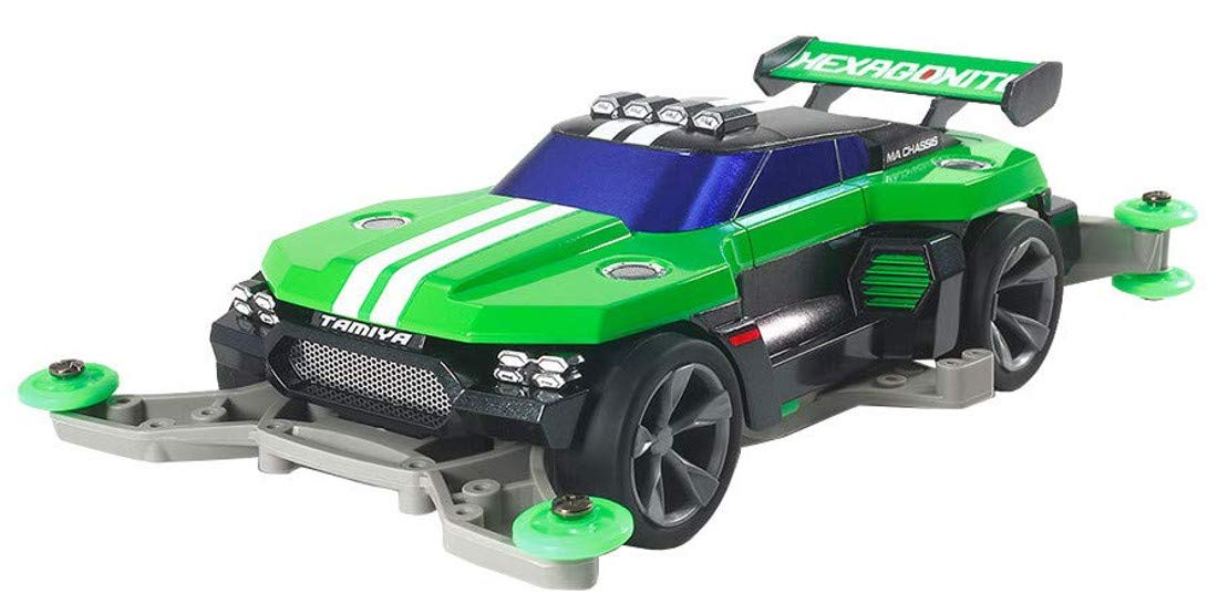 

Tamiya Mini 4WD PRO Series 53 Hexagon Knight 18653 1/32 No. (MA Chassis)