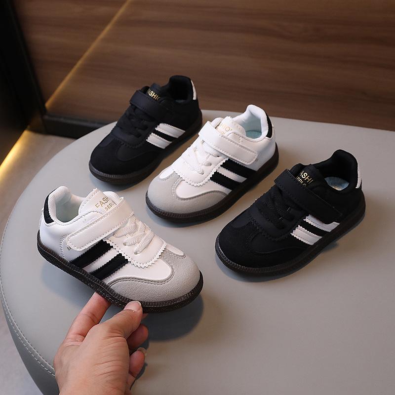 Kids' Spring/Autumn Low-Top Skate Shoes - Soft Sole Toddler Casual Sneakers for Boys and Girls