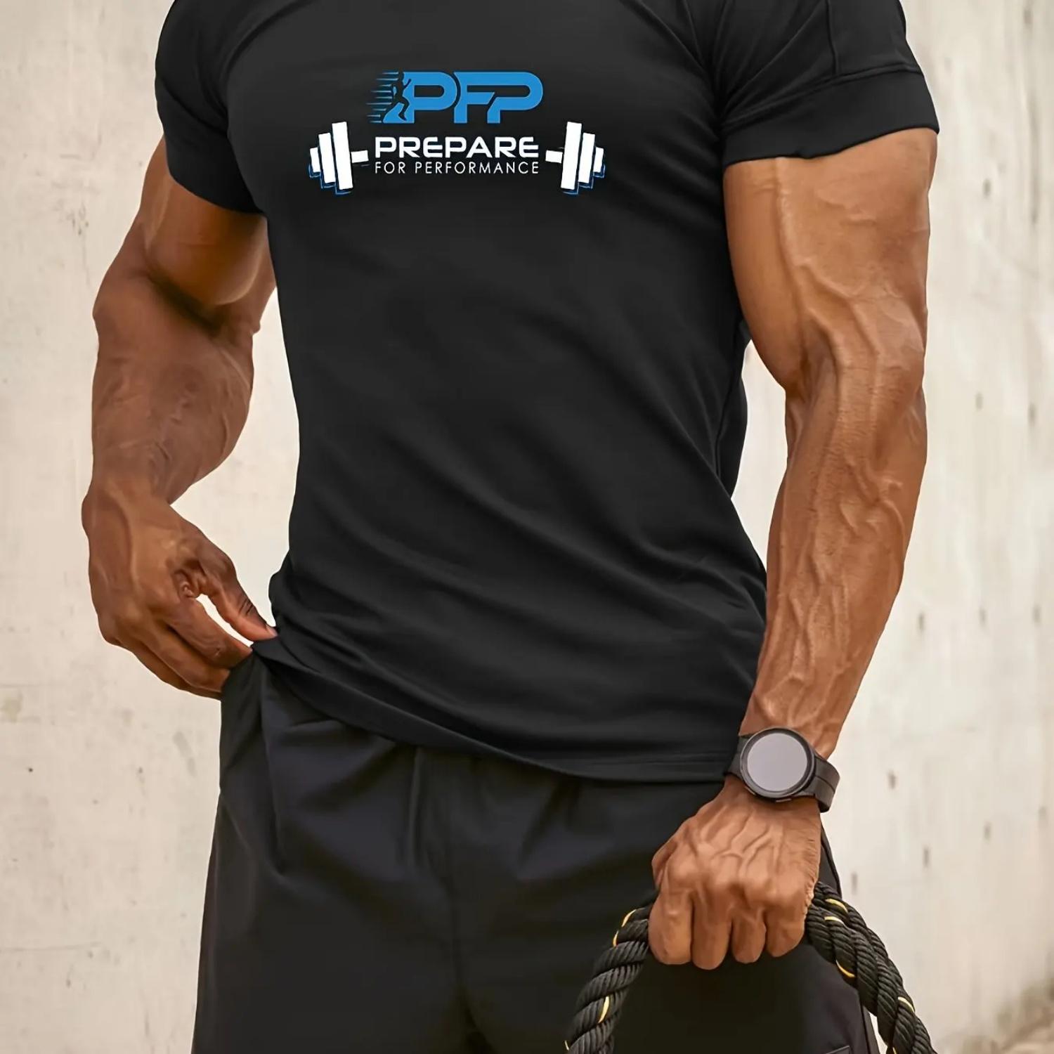 Gym Training Mens Cotton TShirt Athleisure Athletic Style Black Gym Workout Mens Muscle Fitness S чёрный