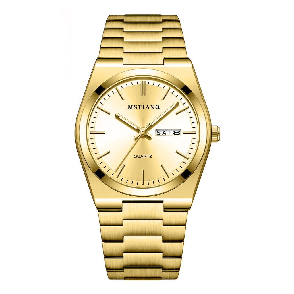 Simple Watch Men'S Fashion Non-Mechanical Quartz Watch Steel Belt Men'S Business Steel Belt Watch