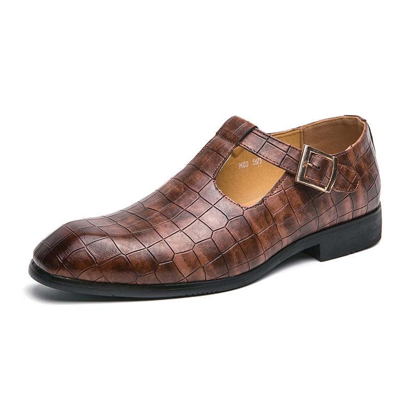 Sandals Summer Men Hollow Non-slipt Cool Breathable All-match Classic Wearable Fashion Business Casual Leather Sandals Big Size