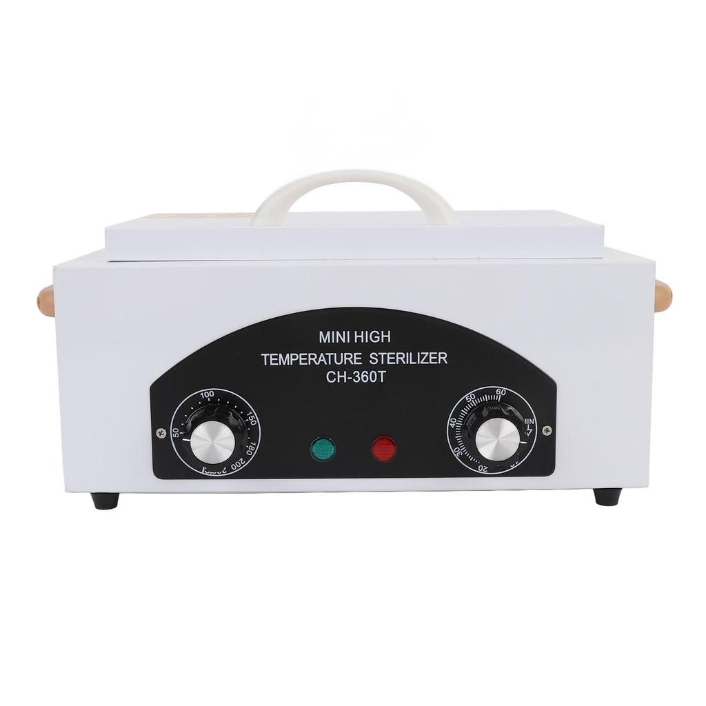 High Temperature Cleaning Box with Timer 300W Adjustable 1.5L Salon Barber Hairdressing Tool Equipment Metal Tools Dry
