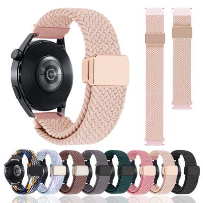 20mm 22mm Nylon Loop Band For Samsung Galaxy Watch7 FE 6 4 Classic 5 Pro 45mm 44mm 40mm 43mm 47mm Strap Galaxy Watch6 7 Bracelet