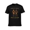 Muro di Cortina Armato Fino ai Denti! T-shirt senza sfondo per ragazzi con stampa animale t-shirt semplici da uomo