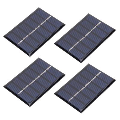 4Pcs 3V 100MA 0.3W DIY Portable Solar Power Charging Panel Epoxy Board 65*48MM
