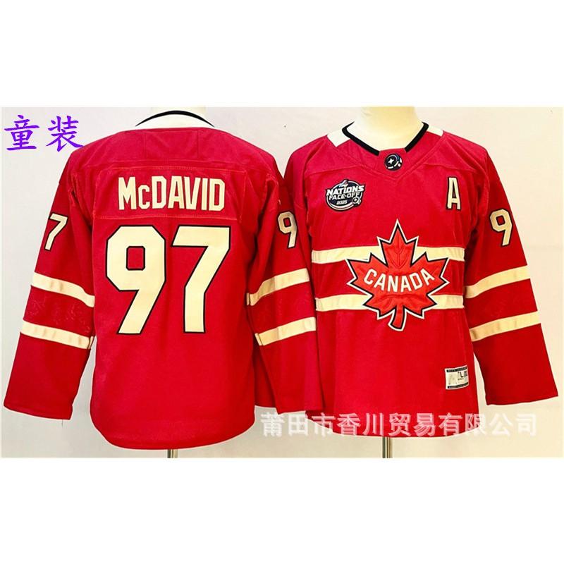 Kids NHL Hockey Jersey Youth Team Sports Fan Apparel Cotton Performance Shirt Ice Fans