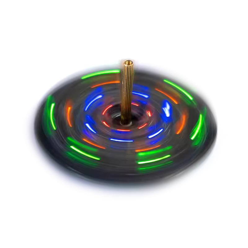 Led Rotating Gyroscope Diy Kit Blinking Lights Circuit Board Soldering Practice Electronics Kit For Beginner Soldering Learning
