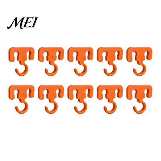 Quick Install Rope Hanger Tent Hook, Multifunction Outdoor Camping Secure Fit Storage Hook Durable Hiking Accessories, for Ropes Clotheslines Canopy