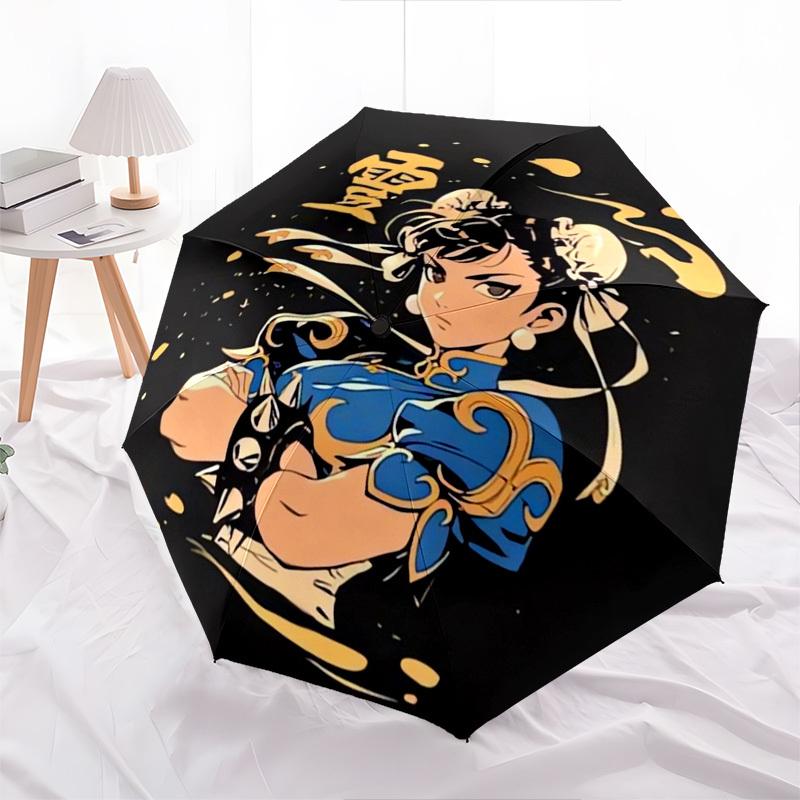 1pc Street Fighter Chun-Li Artwork Suitable for All Seasons UmbrellaFP228