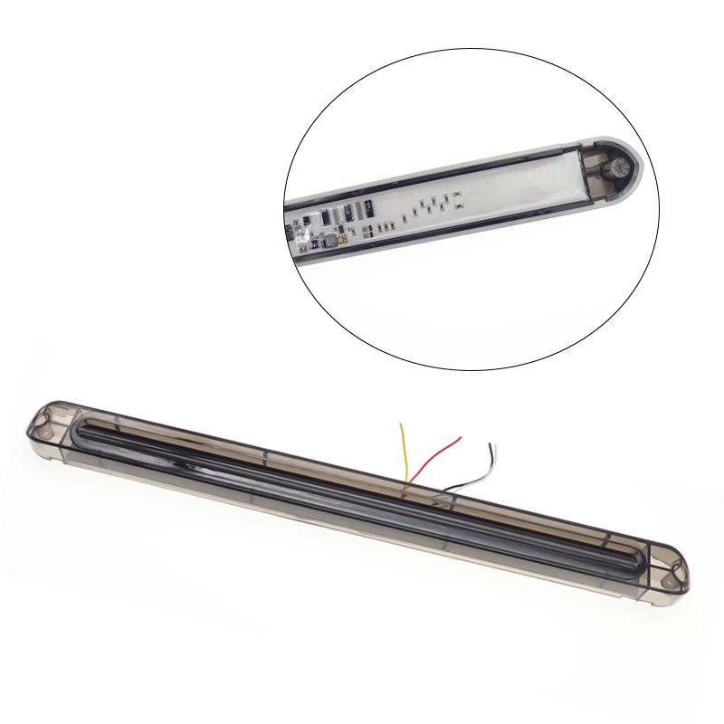 12V 24V 72 LED Truck Rear Tail Light Stop Brake Lamp Flowing Turn Signal Light for Trailer Caravan Lorry Pickup Truck RVs
