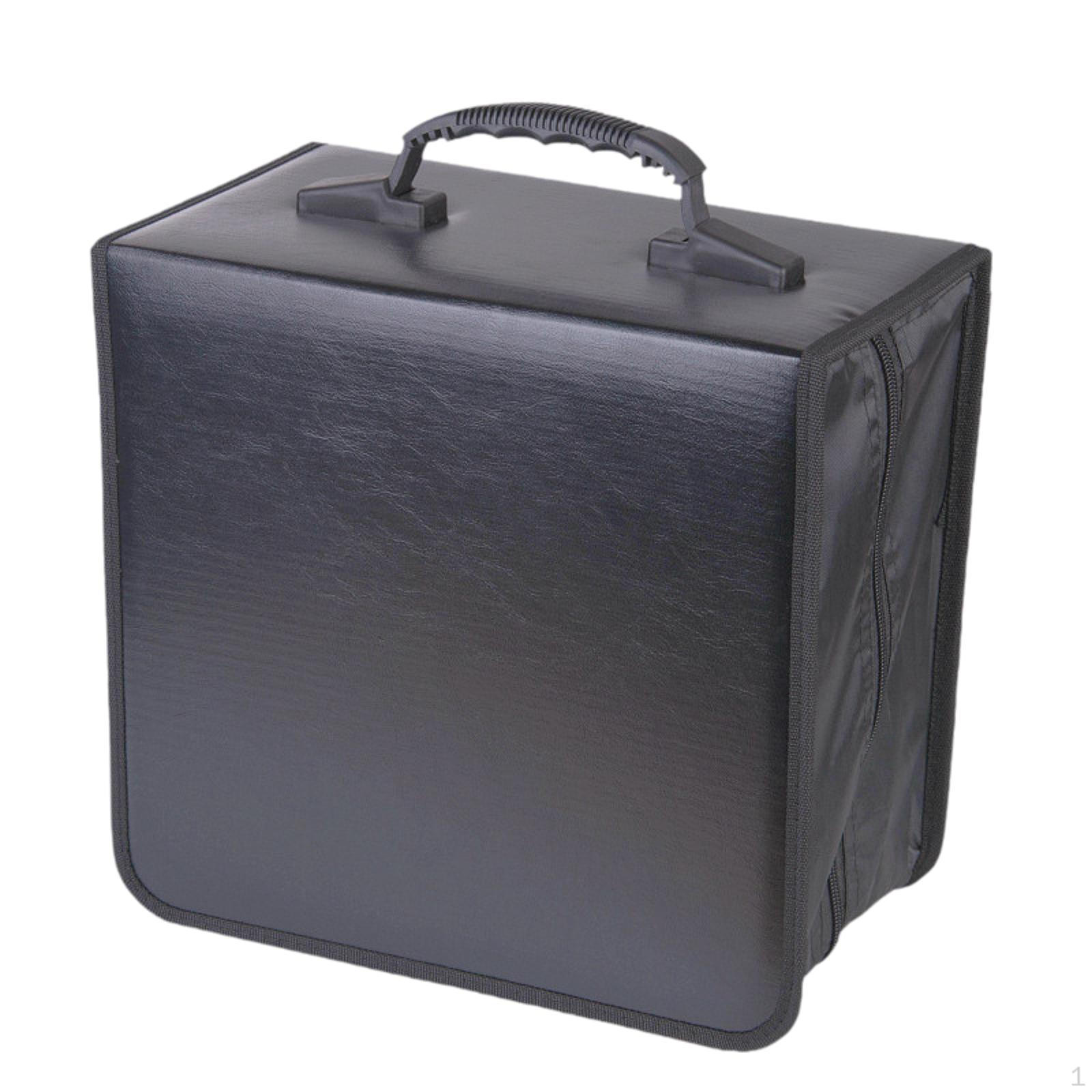 

CD Case 480 Large Capacity Portable for Home Office Car Travel Album Binder Organizer Wallet
