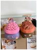 2025 Cute Cartoon Fruit Hat Kindergarten Backpack for Boys & Girls