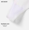 Mybody Women's Seamless Low-Rise Thong Underwear