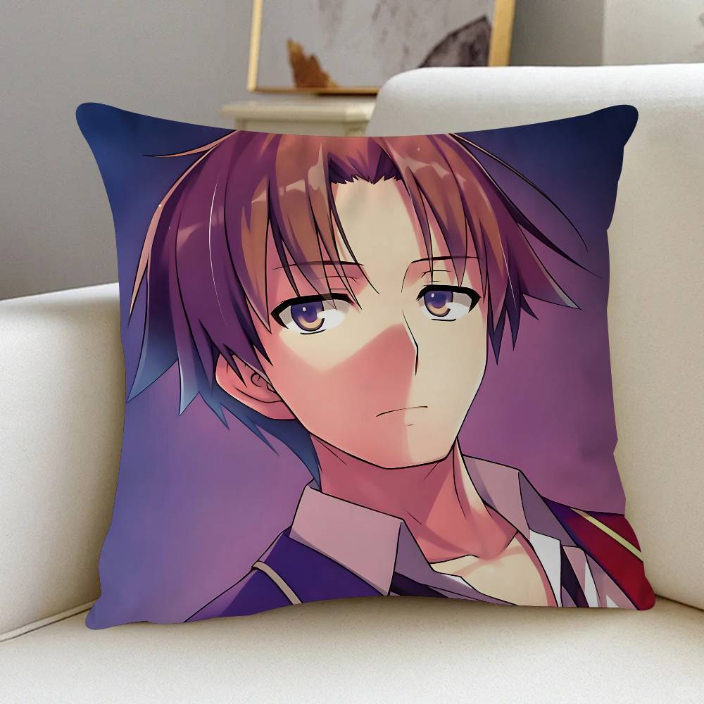 

Кодзи Аяно K-Киётака Наволочка Декоративная подушка Диван Домашний декор Наволочка 12x12Inch