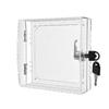 With Lock Thermostat Lock Box Transparent Lockable Thermostat Guard  On Wall
