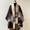 New Luxury Design Winter Two-Sided Cashmere Jacquard Scarves High Quality Women Thicken Wrap Shawl Ladies Wool Pashmina Scarf
