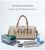 Korean Cartoon Large Capacity Women's Sports & Travel Canvas Bag