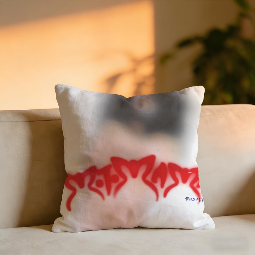 Rosalia Album Cushion Cover Cozy Velvet Throw PillowSoft Warm Cushion For Sofa  Bed