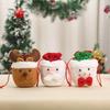 Christmas Decoration Bright Cloth Drawstring Apple Bag Santa Candy Bag Children's Gift Bag Christmas Apple Bag