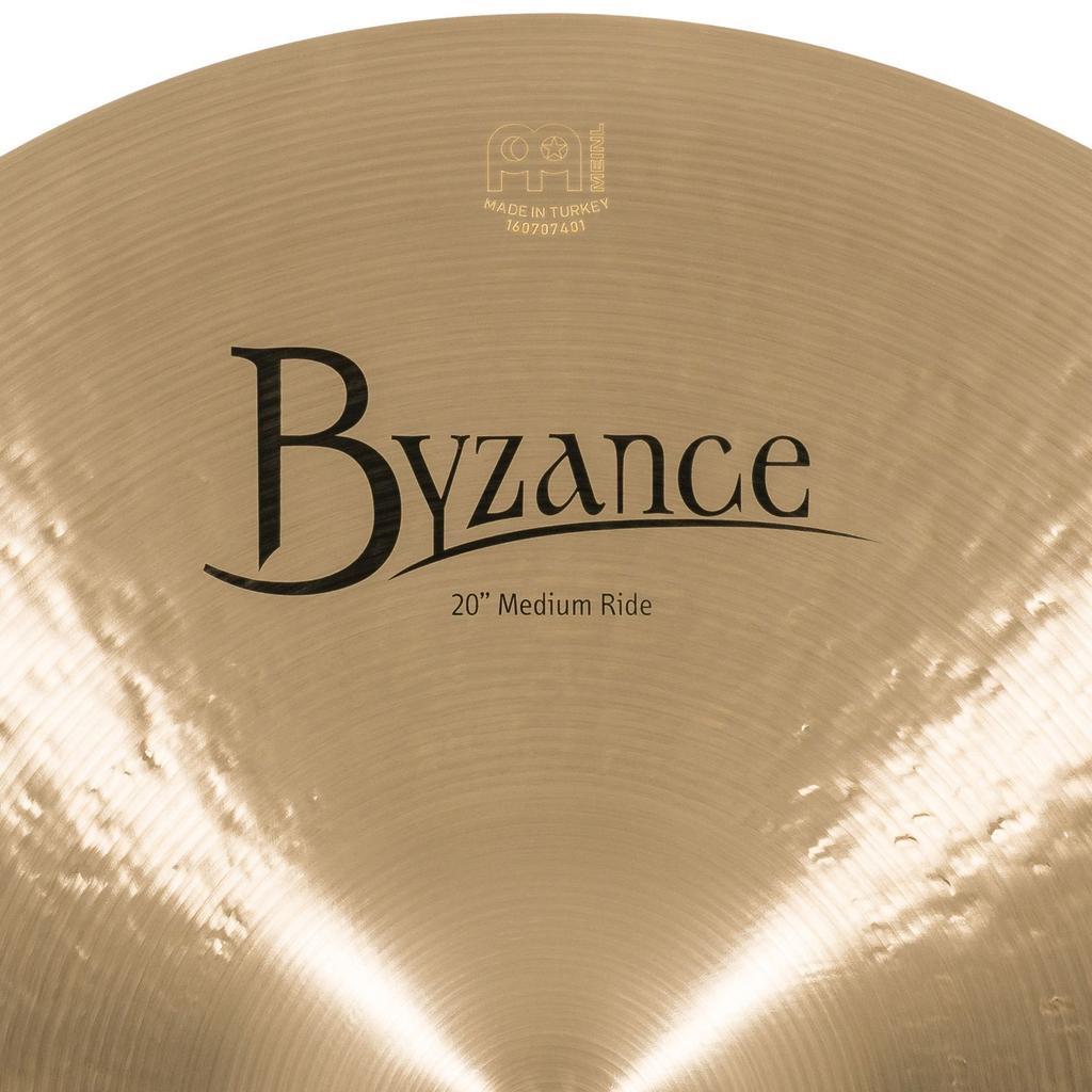 MEINL Byzance Traditional Series Ride Cymbal Medium Ride B20MR 20"