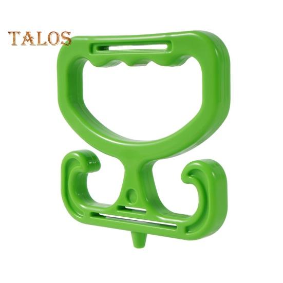 

1/2 шт. держатель для продуктовых сумок, грузоподъемность 100 фунтов, удобная ручка для переноски сумок с покупками, прочная конструкция, многоцелевые сумки, ведра, переноска 1pc