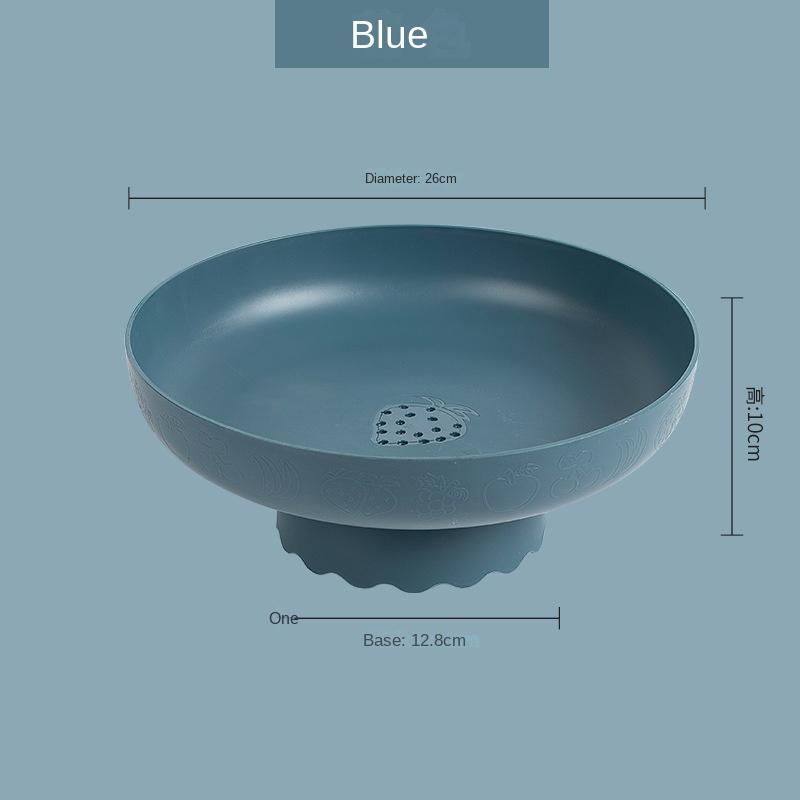 Vasă cu fructe cu scurgere rotundă Coș cu fructe Recipient în stil modern pentru blat de bucătărie Centru de masă Decor decorativ pentru casă