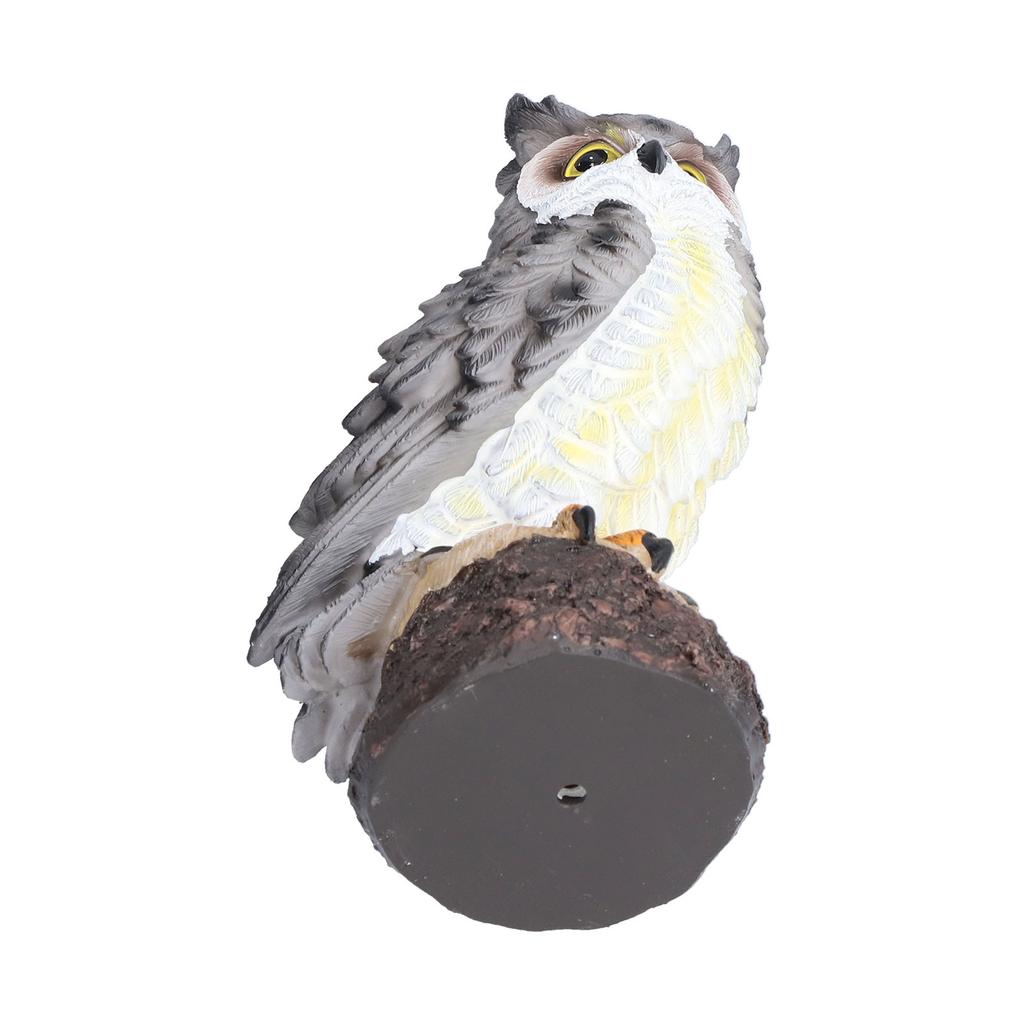 Owl Resin Ornaments Fine Workmanship Lovely Image Widely Used Home Decoration for Courtyards Porches