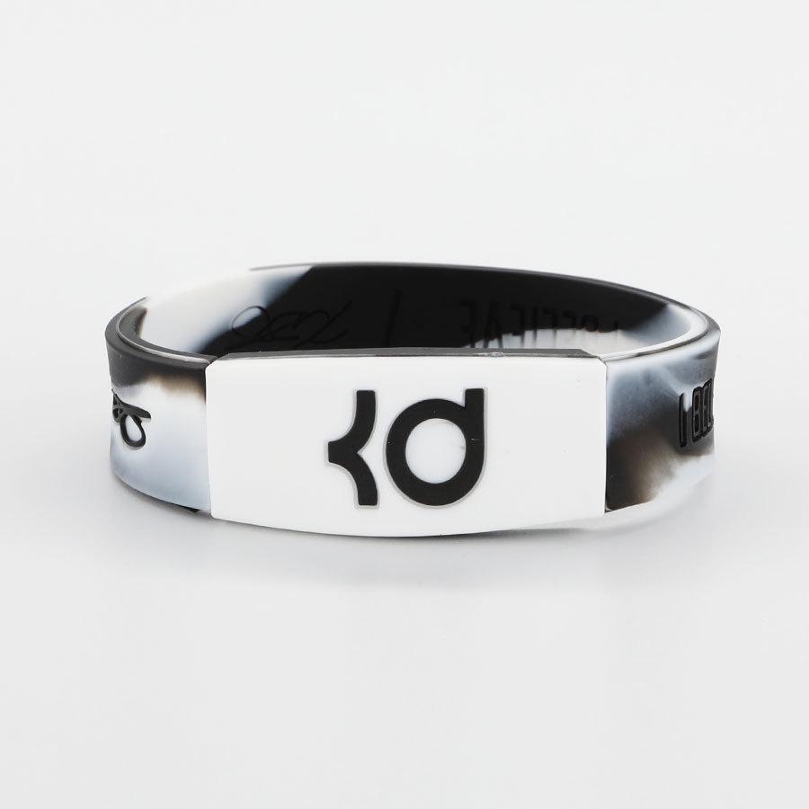 NBA Luminous Silicone Bracelet: Curry, Durant, James, Irving Edition, 20cm Snap Closure.