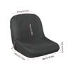 Riding Lawn Mower Seat Cover, Waterproof Tractor Seat Cover with 2 Storage Pockets, Medium, Black