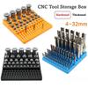 Multifunction Storage Box Large Capacity Milling Cutter Organizer  For Workshop