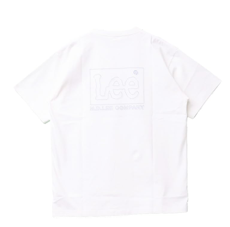 

Lee White Back Print Men s T-Shirt белый