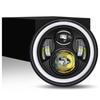 Universal 7 Inch Led Car Motorcycle Headlight DRL H4 Headlamp For Harley BMW Yamha Honda 7" Headlight