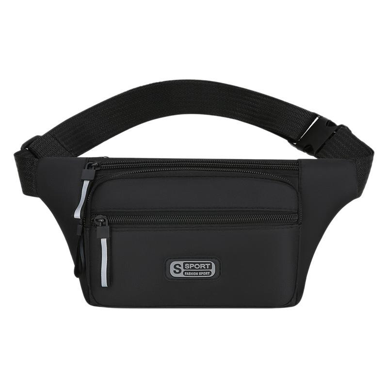 New Multi Functional Men's and Women's Sports Pocket Portable Cashier Business Chest Bag Commuting Simple Shoulder Messenger Bag