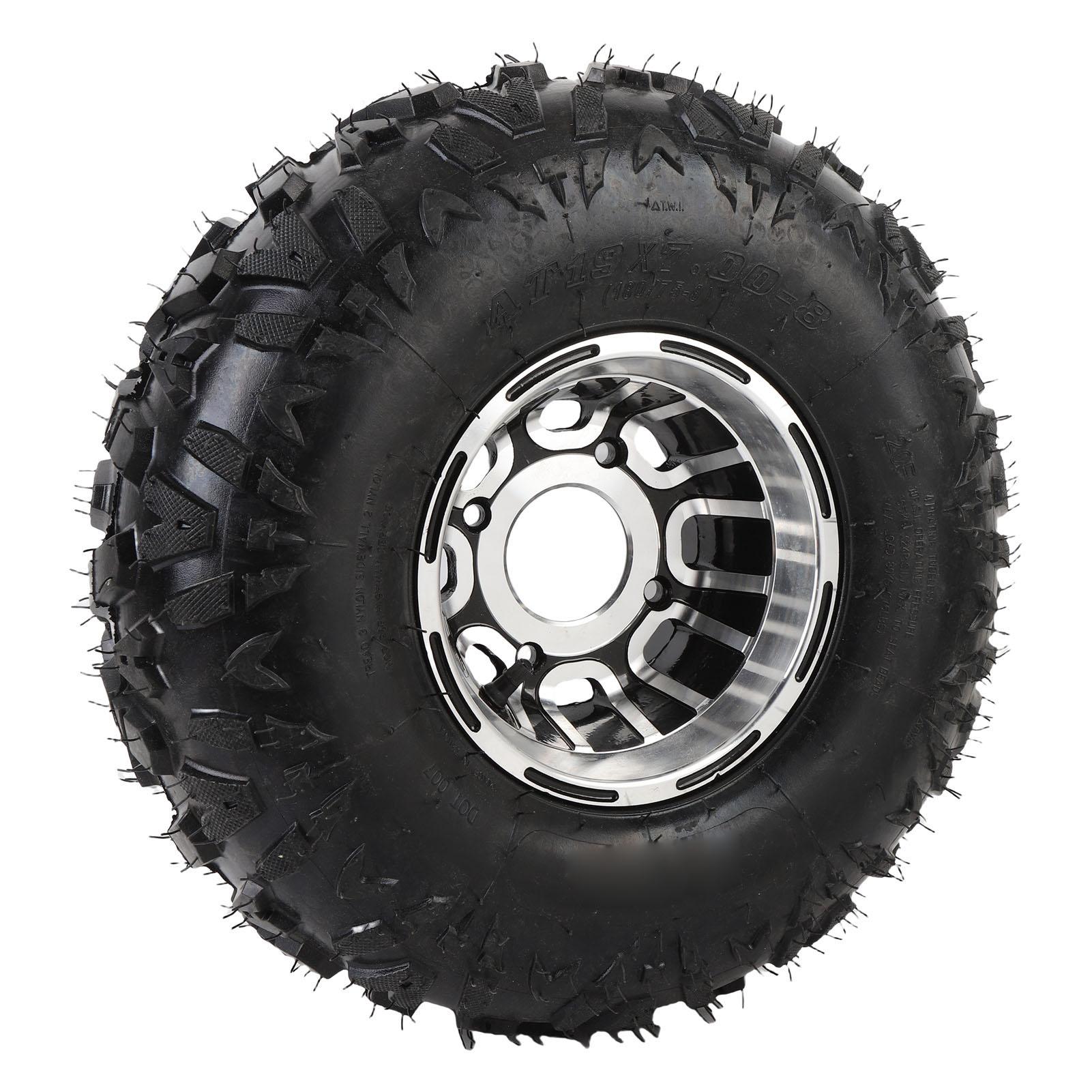 

19x78 Передняя шина с ободом Резина 6 слоев Улучшенное сцепление для квадроцикла UTV Картинг Гольф-кар