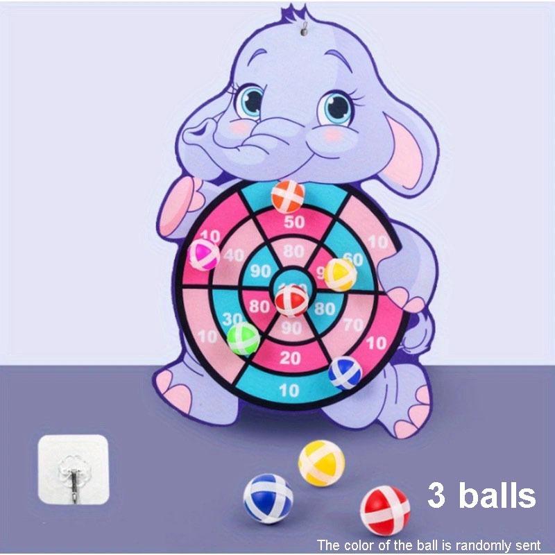 Educational Toy - Cartoon Animal Dart Board Sticky Ball - Perfect Christmas Gift for Kids Christmas, Thanksgiving Gift