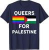 T-shirt Unisexe Queers pour la Palestine