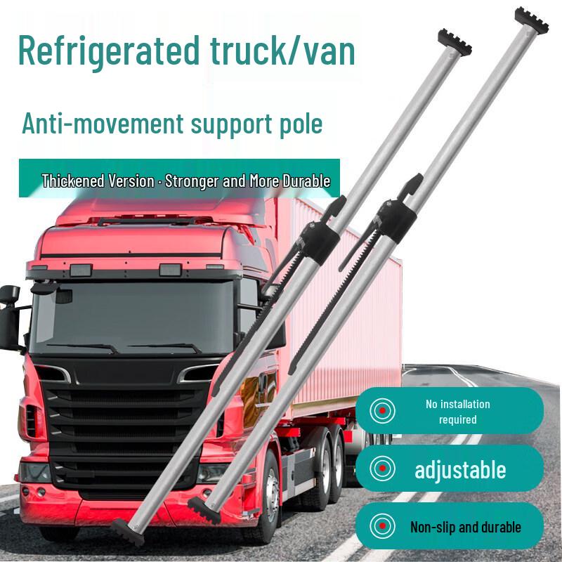 Telescopic Steel Cargo Bar with Guardrail