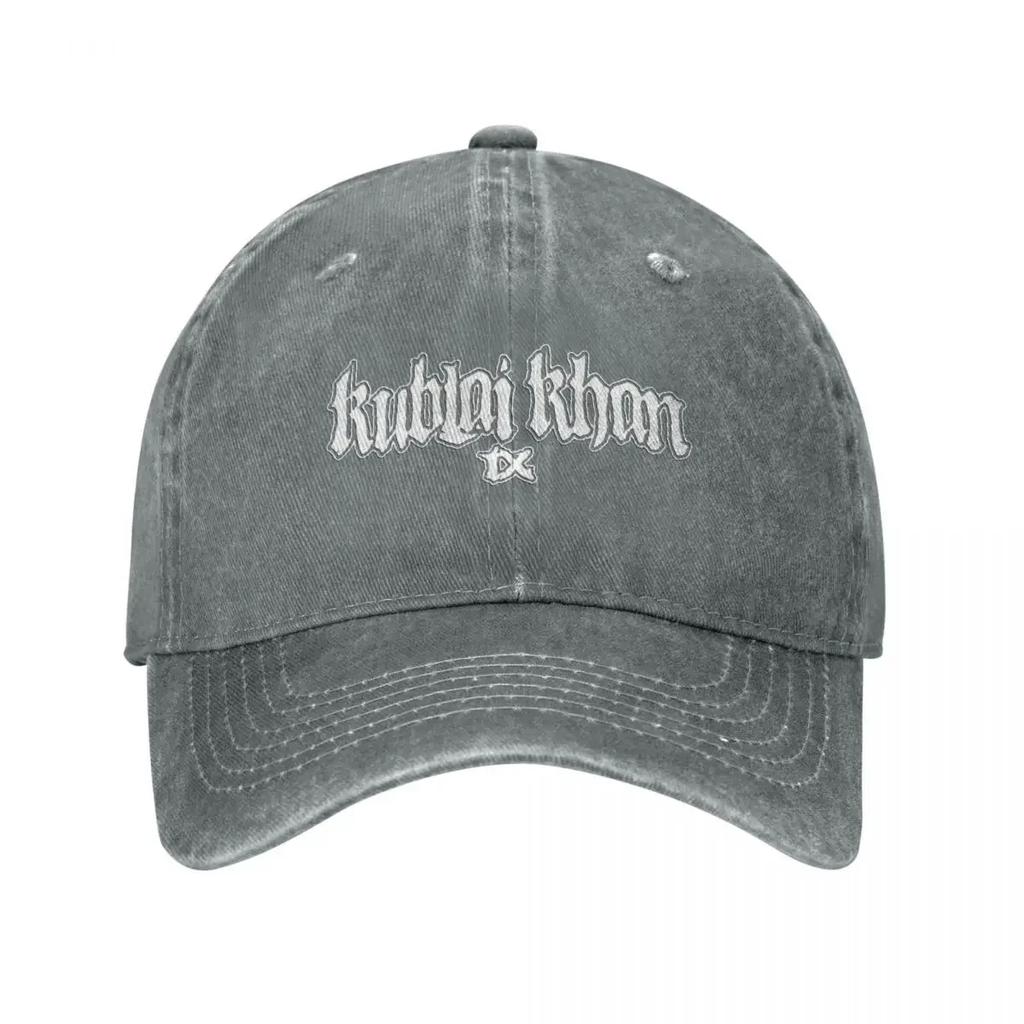 Kublai Khan TX Baseballkappe benutzerdefinierte Mütze Bergsteiger-Ikone Kappe Unisex Hüte Damen