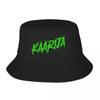Kaarija Logo Bucket Hat Sun Hat For Streetwear Luxury Brand Hat Unisex Womens