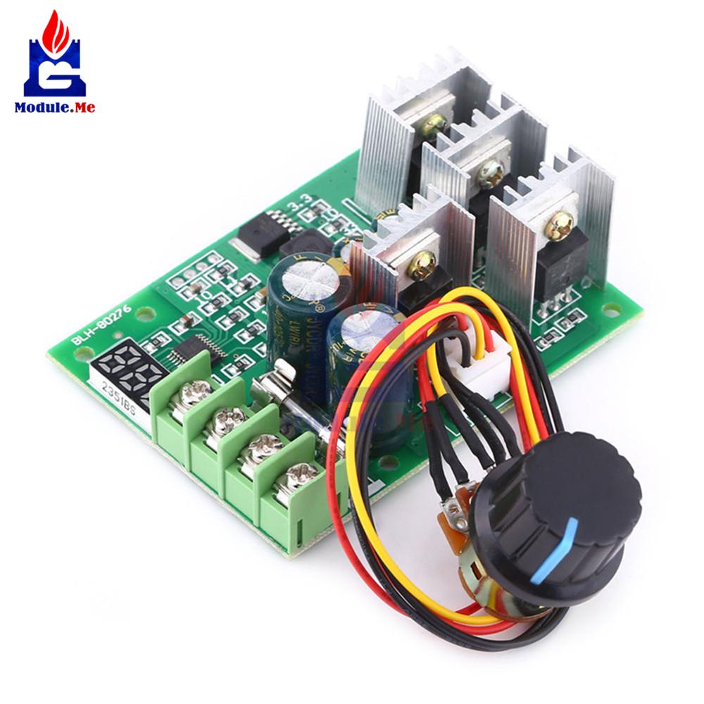 Buy 30A PWM Motor Speed Controller Module Dimmer Current Regulator+ ...