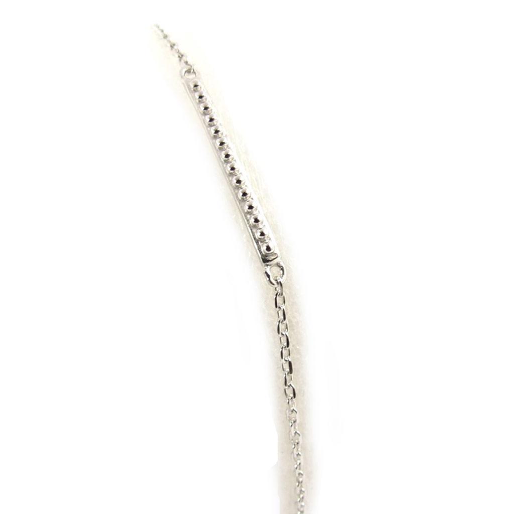 Les Trésors De Lily [K3446] - Bracelet Argent 'Chorégraphie' argenté (rhodié) - 20x2 mm