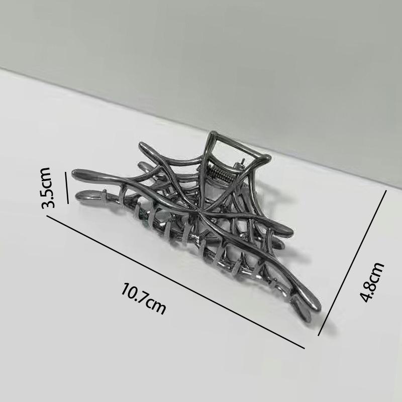 

Идеально для пасхального подарка, аксессуары Street Devil, зажим для челюсти, заколки для волос, краб для волос, заколка-зажим для волос, аксессуары для Хэллоуина, школьные принадлежности one-size чёрный