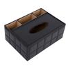 YMJOGGUE Tissue Remote Control Storage Made of PU Includes Tissue Box and Remote Control Tabletop For Office and Home Use Case, Rack, Multi-Function