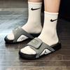Jordan Hydro 4 Leichte Bequeme Rutschfeste Outdoor-Sandalen Kinder-Sandalen Grau Schwarz 532226-007