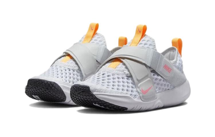 Nike Flex Advance BR PS Anti Kick Cushioning Low top Kids' Running Shoes White Children Aged 3 7 Years Old DC9370-100