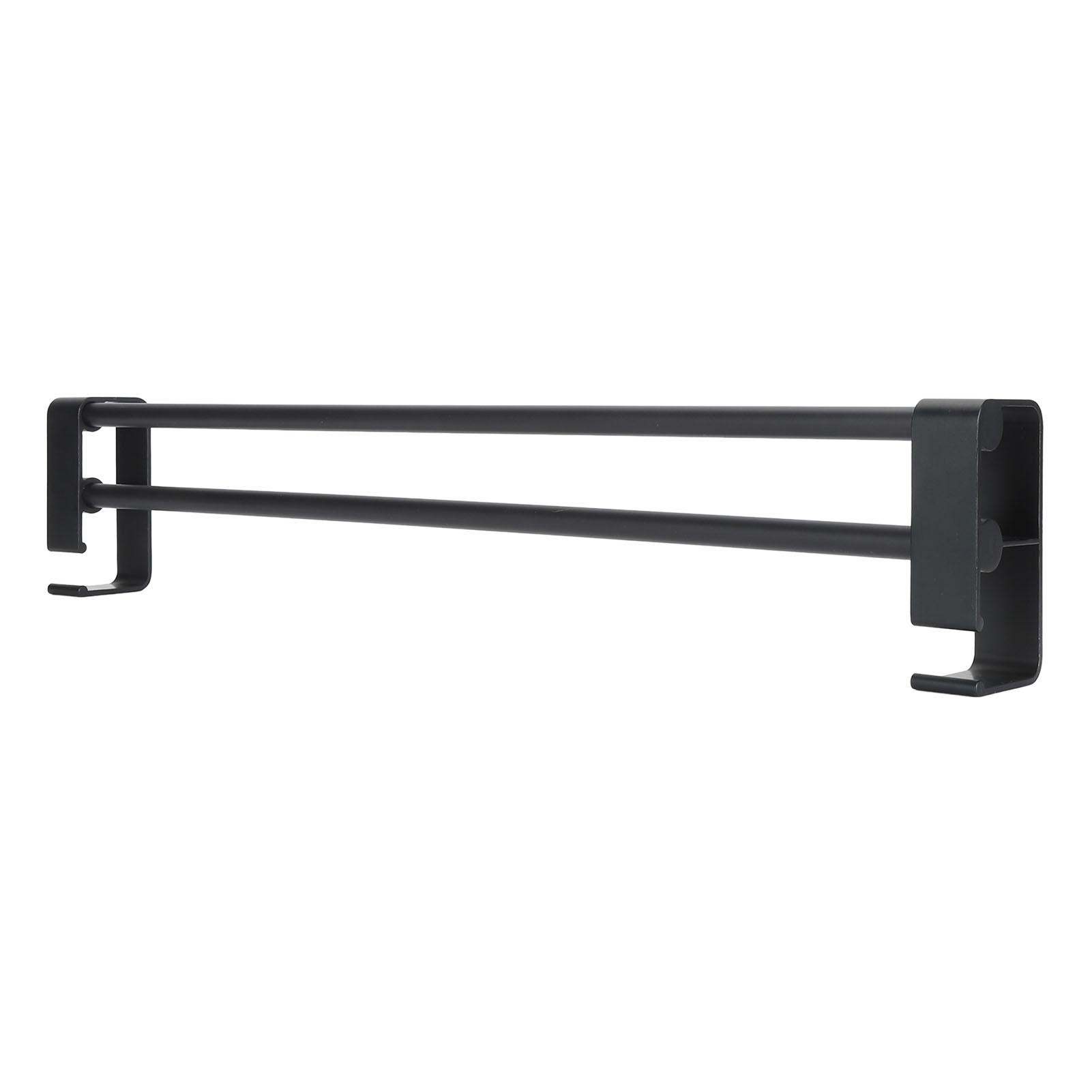 Wall Mounted Shoe Rack Stainless Steel Space Saving Adhesive Shoe Organizer Shelf for Door Bathroom Bedroom