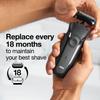 Braun Series 3 21B Replacement Shaving Head Foil and Cutter Block Overseas Version